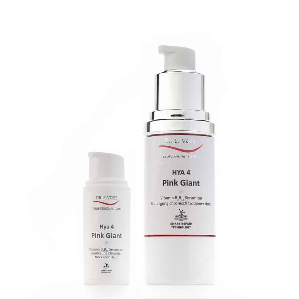 HYA 4 PINK GIANT – vit B3 in B12 serum z vitaminoma B3 IN B12 za pomiritev kronično suhe kože-30ml