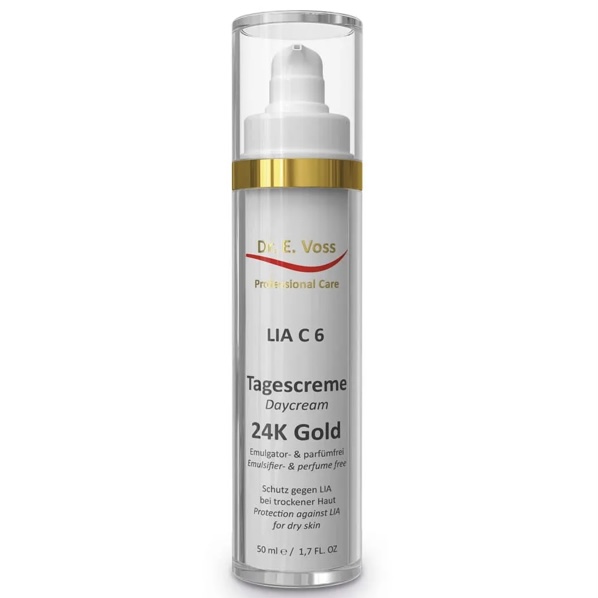 LIA C6 DAY CREAM 24K GOLD ‒ dnevna krema z zlatom-medicinski.center.estetika-fink.si
