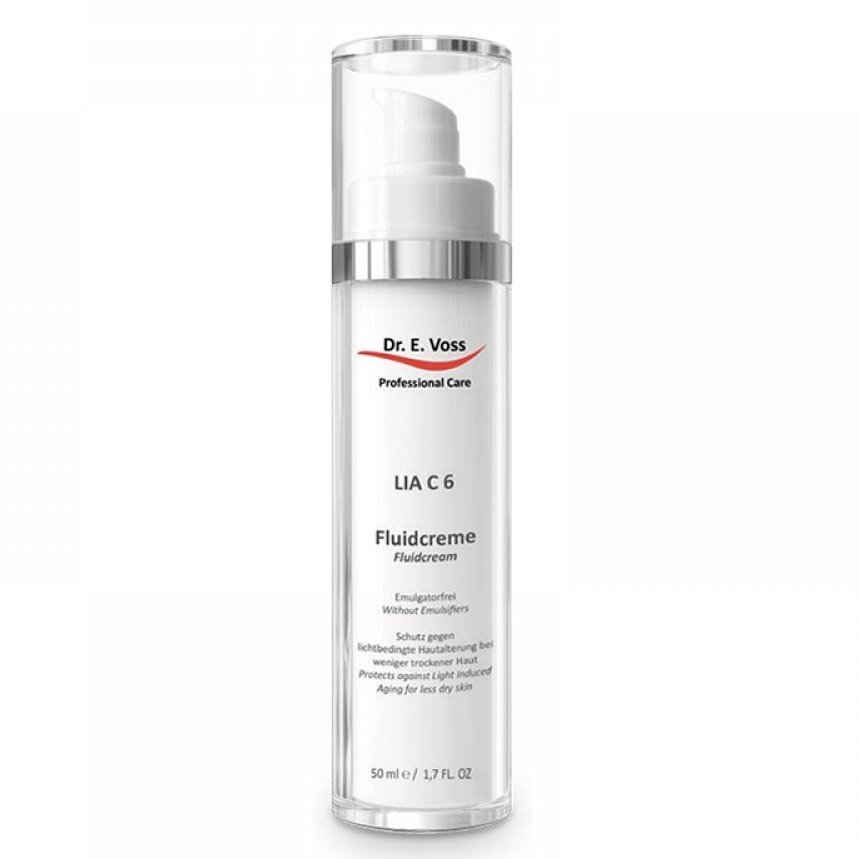 LIA C6 FLUID CREAM ‒ dnevna krema za mastno mešano in normalno kožo-50ml-medicinski.center.estetika-fink.si